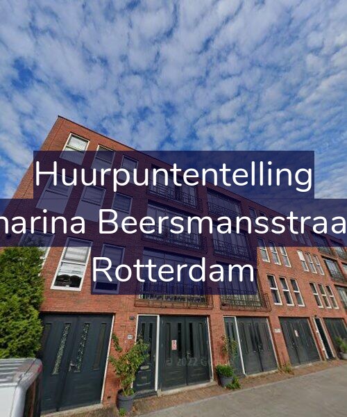 Foto gevel Huurpuntentelling voor Catharina Beersmansstraat 99, Rotterdam