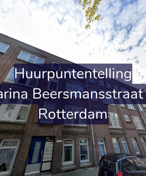 Foto gevel Huurpuntentelling voor Catharina Beersmansstraat 60-D, Rotterdam
