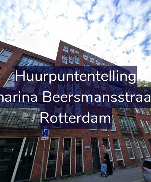 Foto gevel Huurpuntentelling voor Catharina Beersmansstraat 96, Rotterdam