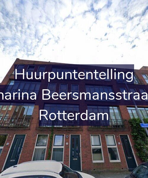 Foto gevel Huurpuntentelling voor Catharina Beersmansstraat 84, Rotterdam