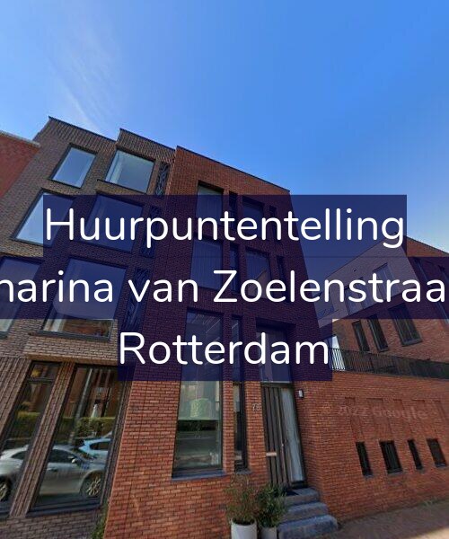 Foto gevel Huurpuntentelling voor Catharina van Zoelenstraat 76, Rotterdam