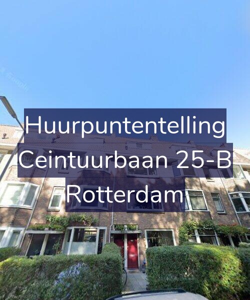 Foto gevel Huurpuntentelling voor Ceintuurbaan 25-B, Rotterdam