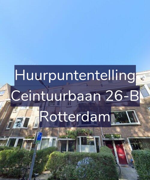 Foto gevel Huurpuntentelling voor Ceintuurbaan 26-B, Rotterdam