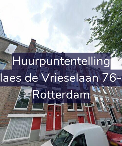 Foto gevel Huurpuntentelling voor Claes de Vrieselaan 76-A, Rotterdam