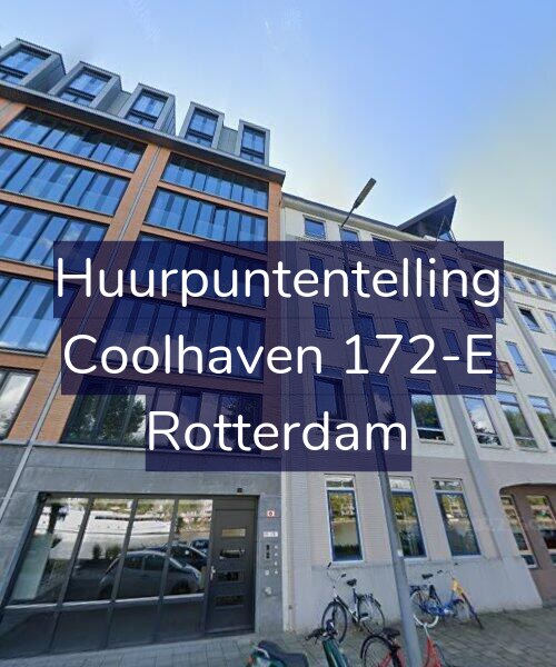 Foto gevel Huurpuntentelling voor Coolhaven 172-E, Rotterdam
