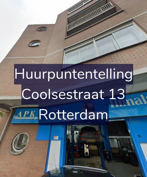 Foto gevel Huurpuntentelling voor Coolsestraat 13, Rotterdam