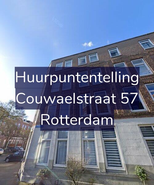 Foto gevel Huurpuntentelling voor Couwaelstraat 57, Rotterdam