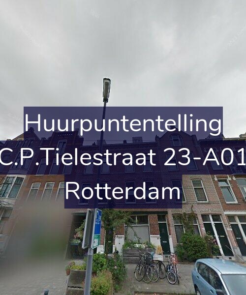 Foto gevel Huurpuntentelling voor C.P.Tielestraat 23-A01, Rotterdam