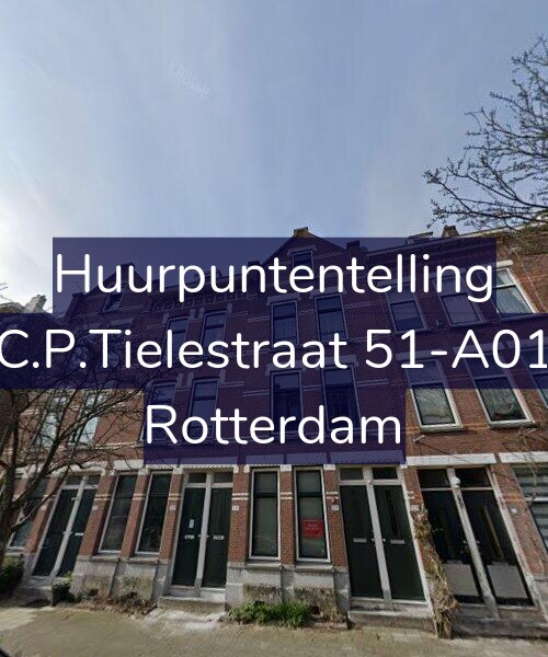 Foto gevel Huurpuntentelling voor C.P.Tielestraat 51-A01, Rotterdam