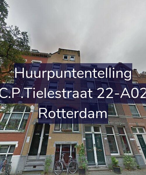 Foto gevel Huurpuntentelling voor C.P.Tielestraat 22-A02, Rotterdam