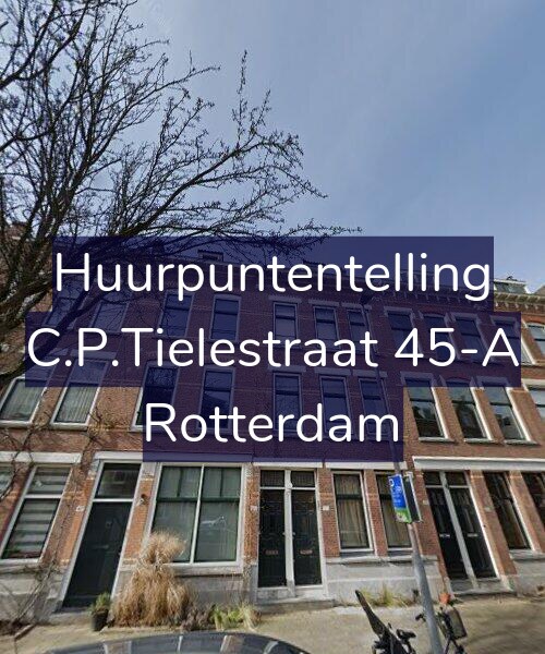 Foto gevel Huurpuntentelling voor C.P.Tielestraat 45-A, Rotterdam