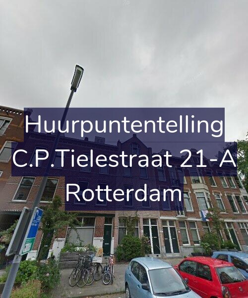 Foto gevel Huurpuntentelling voor C.P.Tielestraat 21-A, Rotterdam