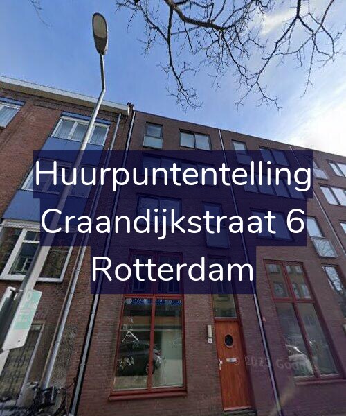 Foto gevel Huurpuntentelling voor Craandijkstraat 6, Rotterdam
