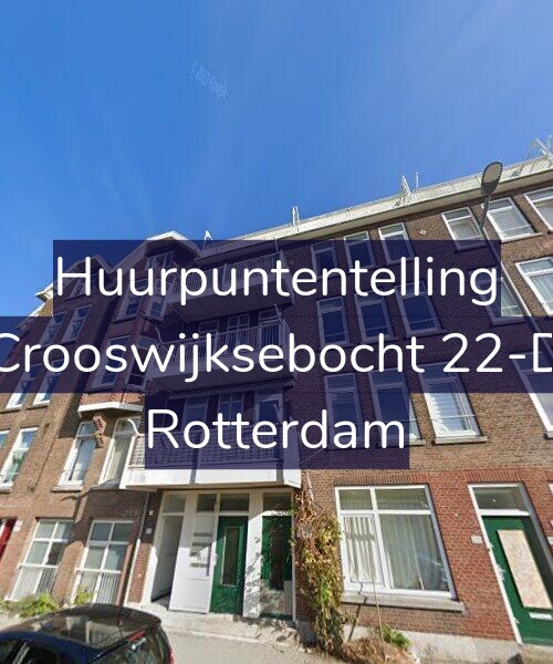 Foto gevel Huurpuntentelling voor Crooswijksebocht 22-D, Rotterdam