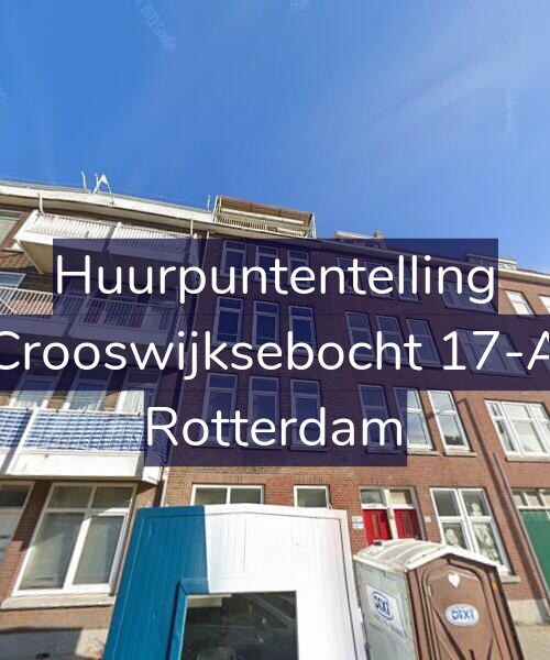 Foto gevel Huurpuntentelling voor Crooswijksebocht 17-A, Rotterdam