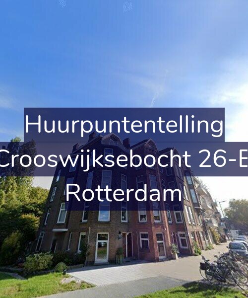 Foto gevel Huurpuntentelling voor Crooswijksebocht 26-B, Rotterdam