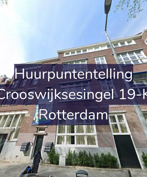 Foto gevel Huurpuntentelling voor Crooswijksesingel 19-K, Rotterdam