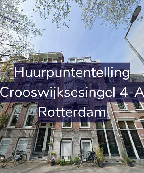 Foto gevel Huurpuntentelling voor Crooswijksesingel 4-A, Rotterdam