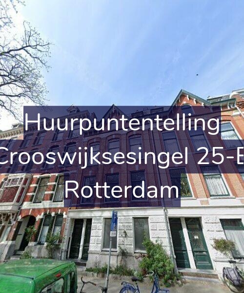 Foto gevel Huurpuntentelling voor Crooswijksesingel 25-B, Rotterdam