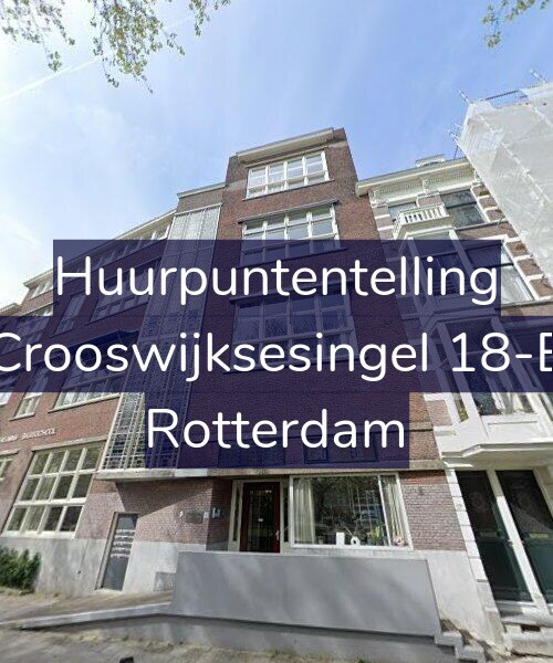Foto gevel Huurpuntentelling voor Crooswijksesingel 18-E, Rotterdam