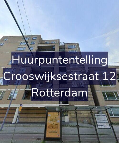 Foto gevel Huurpuntentelling voor Crooswijksestraat 12, Rotterdam