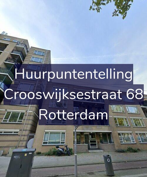 Foto gevel Huurpuntentelling voor Crooswijksestraat 68, Rotterdam