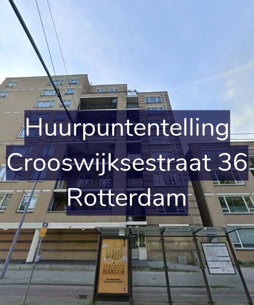 Foto gevel Huurpuntentelling voor Crooswijksestraat 36, Rotterdam