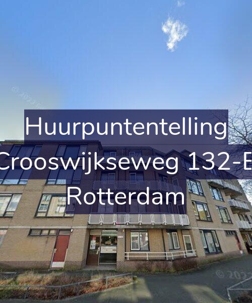 Foto gevel Huurpuntentelling voor Crooswijkseweg 132-B, Rotterdam
