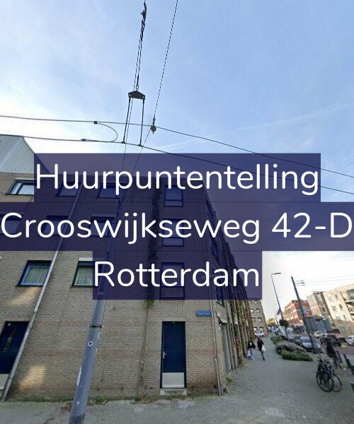 Foto gevel Huurpuntentelling voor Crooswijkseweg 42-D, Rotterdam