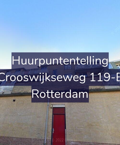 Foto gevel Huurpuntentelling voor Crooswijkseweg 119-E, Rotterdam