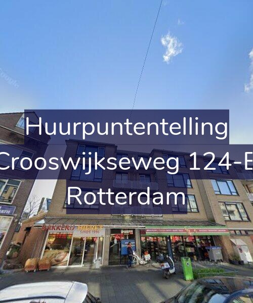 Foto gevel Huurpuntentelling voor Crooswijkseweg 124-B, Rotterdam