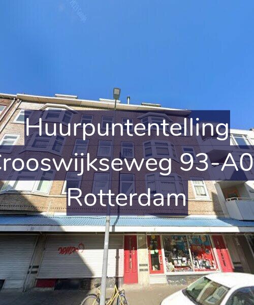 Foto gevel Huurpuntentelling voor Crooswijkseweg 93-A01, Rotterdam