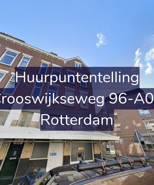 Foto gevel Huurpuntentelling voor Crooswijkseweg 96-A02, Rotterdam