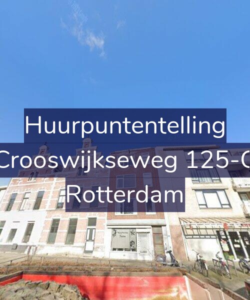 Foto gevel Huurpuntentelling voor Crooswijkseweg 125-C, Rotterdam