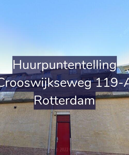Foto gevel Huurpuntentelling voor Crooswijkseweg 119-A, Rotterdam