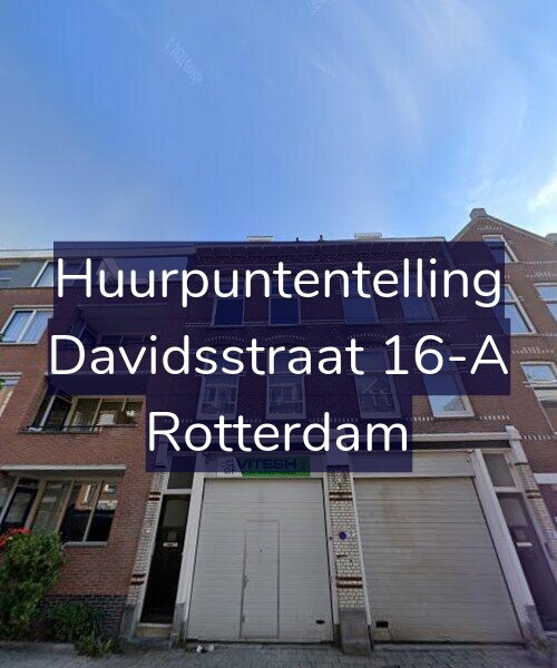 Foto gevel Huurpuntentelling voor Davidsstraat 16-A, Rotterdam