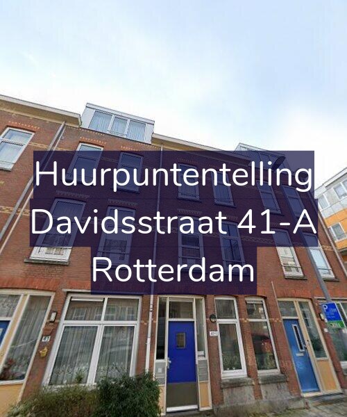 Foto gevel Huurpuntentelling voor Davidsstraat 41-A, Rotterdam