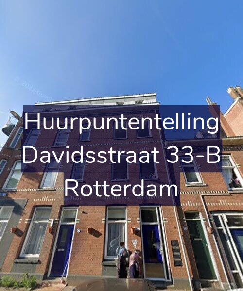 Foto gevel Huurpuntentelling voor Davidsstraat 33-B, Rotterdam