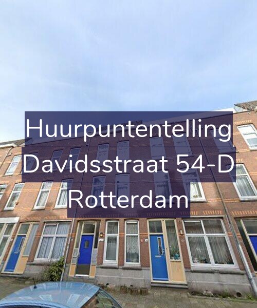 Foto gevel Huurpuntentelling voor Davidsstraat 54-D, Rotterdam