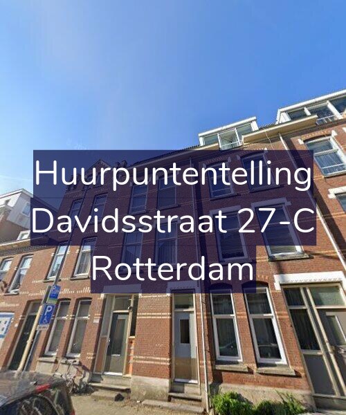 Foto gevel Huurpuntentelling voor Davidsstraat 27-C, Rotterdam