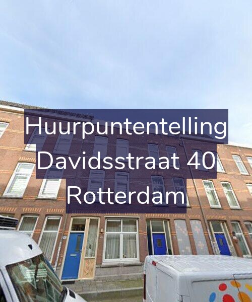 Foto gevel Huurpuntentelling voor Davidsstraat 40, Rotterdam