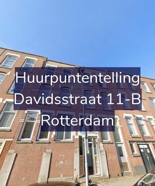 Foto gevel Huurpuntentelling voor Davidsstraat 11-B, Rotterdam