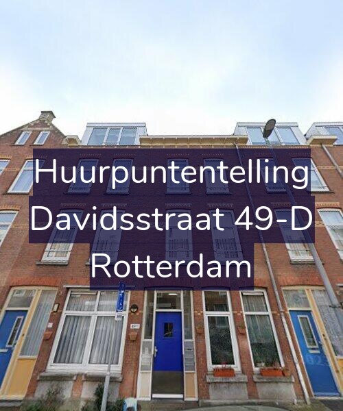 Foto gevel Huurpuntentelling voor Davidsstraat 49-D, Rotterdam