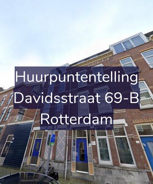 Foto gevel Huurpuntentelling voor Davidsstraat 69-B, Rotterdam