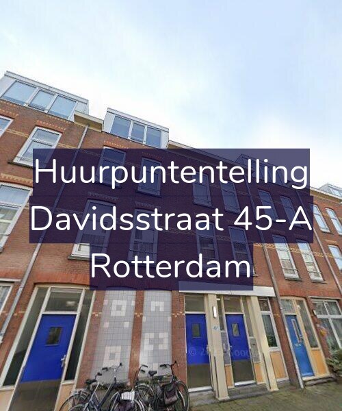 Foto gevel Huurpuntentelling voor Davidsstraat 45-A, Rotterdam