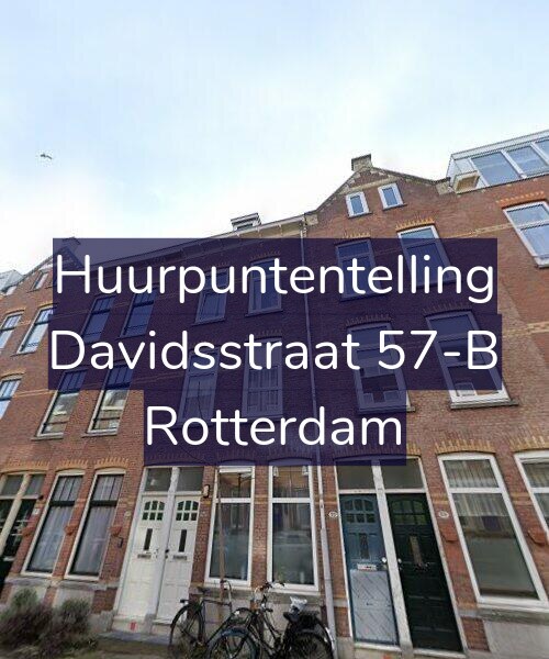 Foto gevel Huurpuntentelling voor Davidsstraat 57-B, Rotterdam