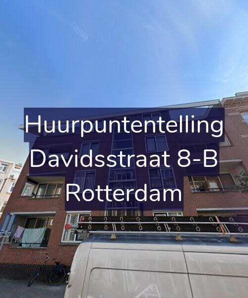 Foto gevel Huurpuntentelling voor Davidsstraat 8-B, Rotterdam