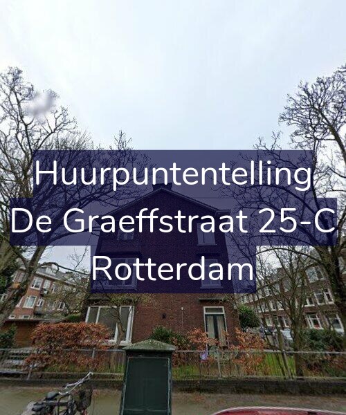 Foto gevel Huurpuntentelling voor De Graeffstraat 25-C, Rotterdam
