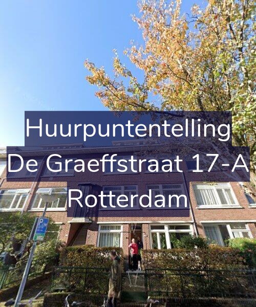 Foto gevel Huurpuntentelling voor De Graeffstraat 17-A, Rotterdam