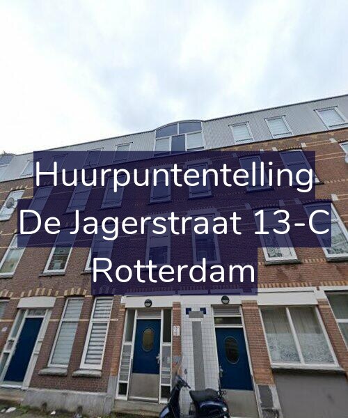 Foto gevel Huurpuntentelling voor De Jagerstraat 13-C, Rotterdam